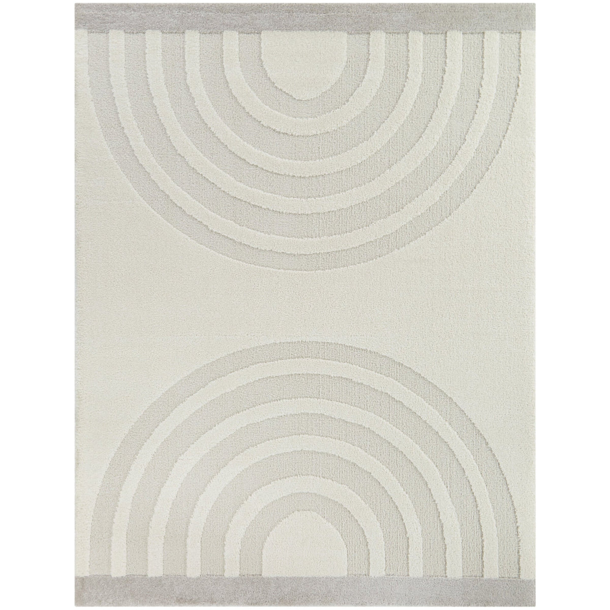 Ira - Modern Arches Rug - Select Living Furniture - Rugs - Balta Rugs -  - 5' 3" x 7' -Cream 59639-566 - Ira - Modern Arches Rug -