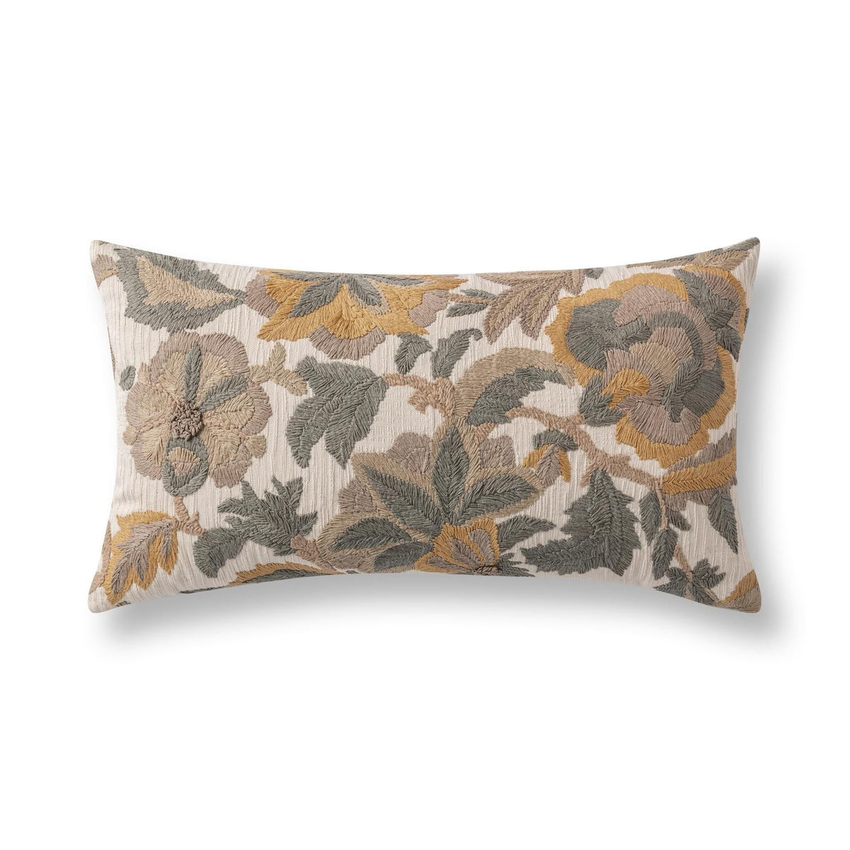 Jana - 14" x 26" Accent Pillow - Dry Sage Multi - Select Living Furniture - Accent Pillows - Villa - V330044 - Jana - 14" x 26" Accent Pillow - Dry Sage Multi -