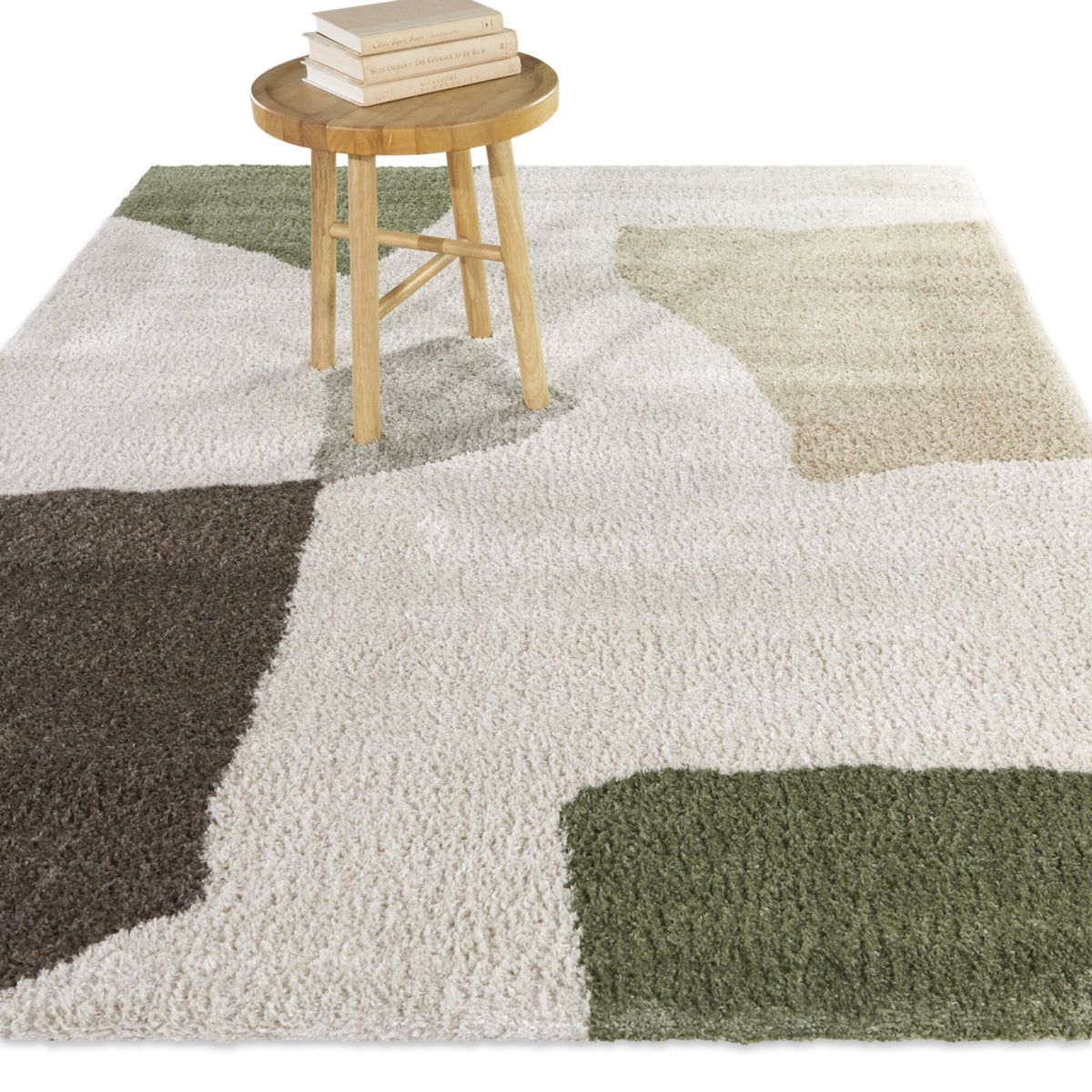 Jeanes - Contemporary Rug - Select Living Furniture - Rugs - Balta Rugs -  - 5' 3" x 7' -Cream 67745-861 - Jeanes - Contemporary Rug -