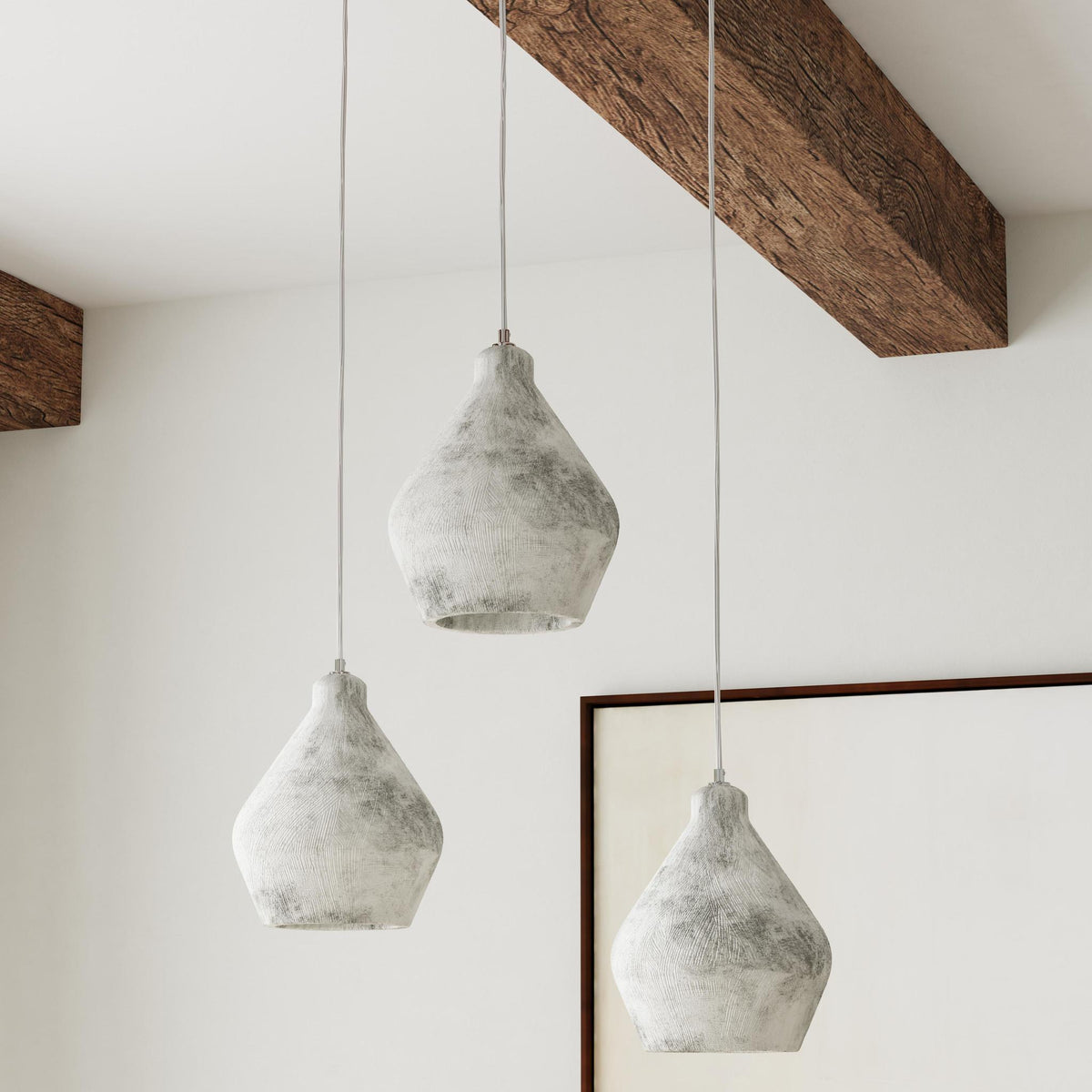 Jerry - Pendant - Gray - Select Living Furniture - Pendant Lighting - Classic Home - 56004244 - Jerry - Pendant - Gray -