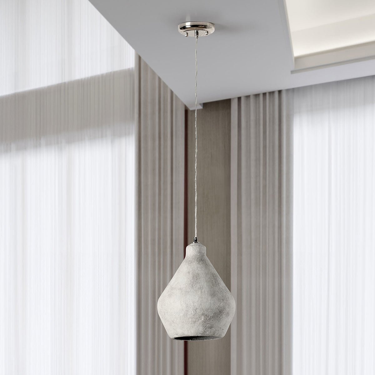 Jerry - Pendant - Gray - Select Living Furniture - Pendant Lighting - Classic Home - 56004244 - Jerry - Pendant - Gray -