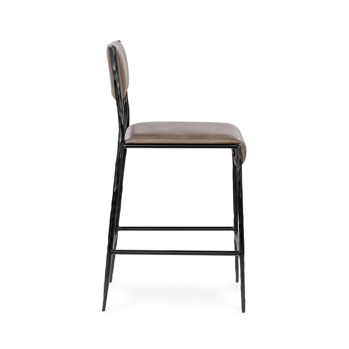 Kayne - 26" Counter Stool - Select Living Furniture - Counter Height (24"-27") - Classic Home - 53006253 - Black - Kayne - 26" Counter Stool -