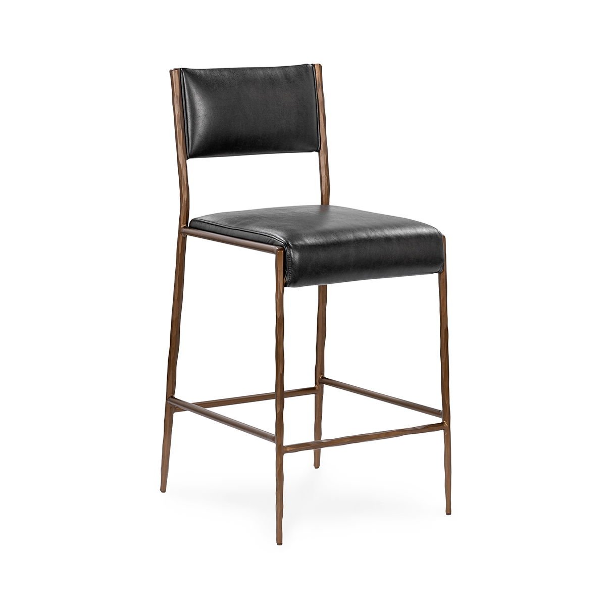 Kayne - 26" Counter Stool - Select Living Furniture - Counter Height (24"-27") - Classic Home - 53006253 - Black - Kayne - 26" Counter Stool -