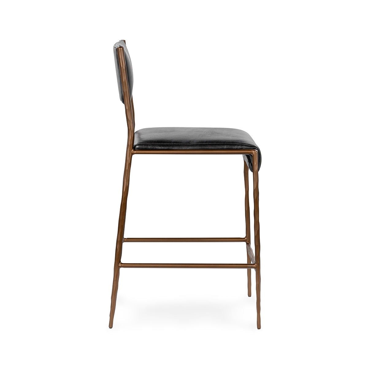 Kayne - 26" Counter Stool - Select Living Furniture - Counter Height (24"-27") - Classic Home - 53006253 - Black - Kayne - 26" Counter Stool -