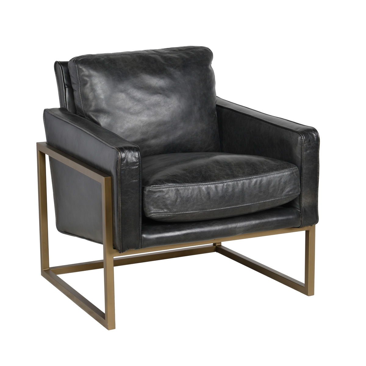Ken - Club Chair - Black - Select Living Furniture - Club Chairs - Classic Home - 53003996 - Ken - Club Chair - Black -