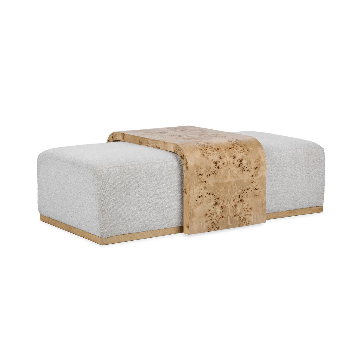 Kenan - Rectangle Ottoman Coffee Table - Creamy Ivory - Select Living Furniture - Coffee Table Ottomans - Classic Home - 51031778 - Kenan - Rectangle Ottoman Coffee Table - Creamy Ivory -
