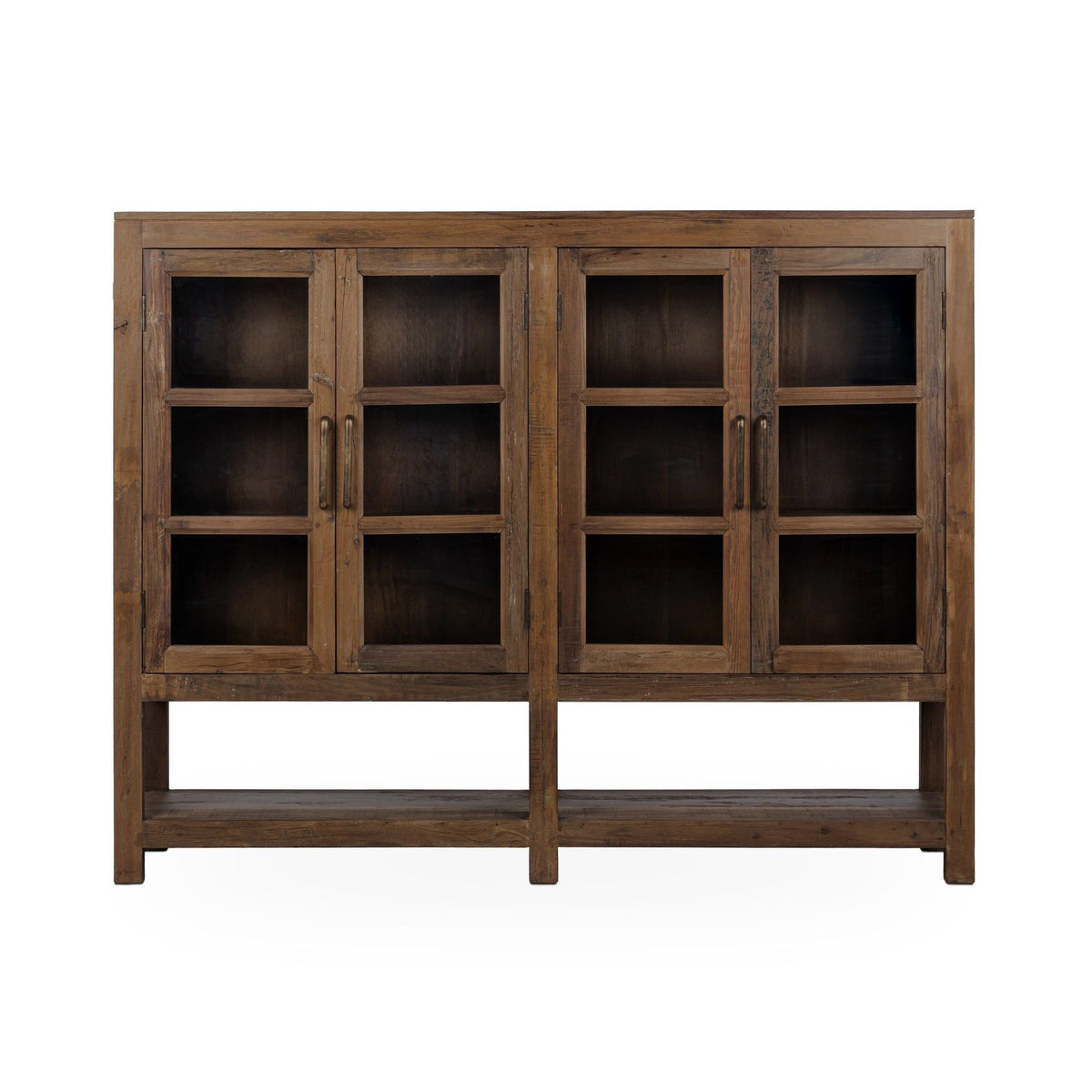 Kharga - 4 Door Cabinet - Natural - Select Living Furniture - Accent Cabinets - Classic Home - 52010987 - Kharga - 4 Door Cabinet - Natural -
