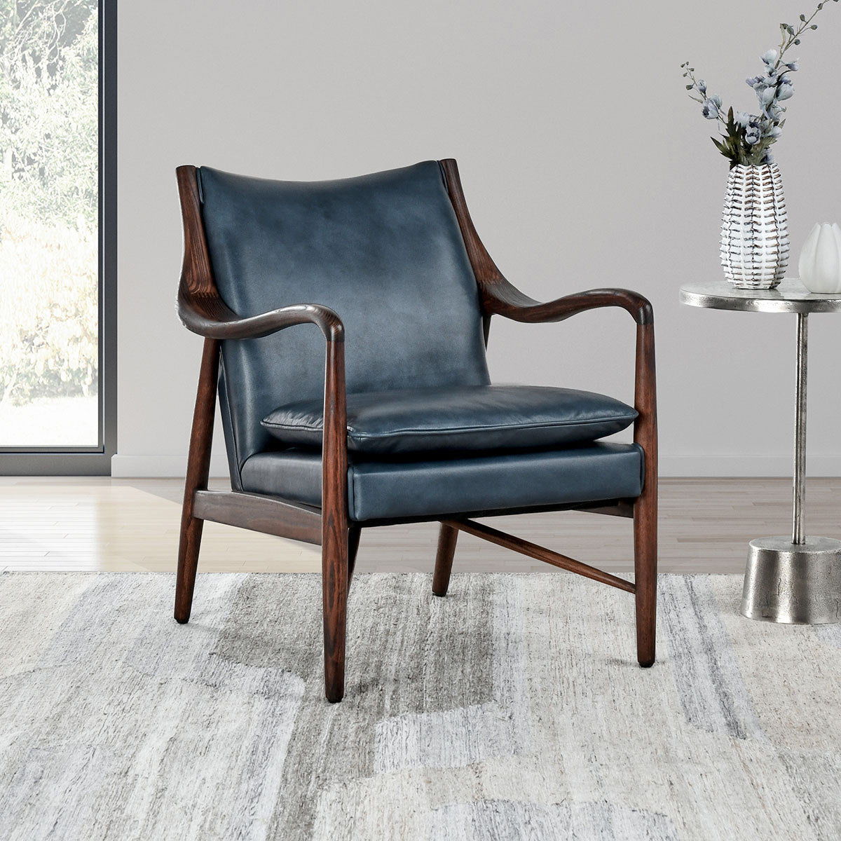 Kiannah - Club Chair - Select Living Furniture - Club Chairs - Classic Home - 53004301 - Blue - Kiannah - Club Chair -