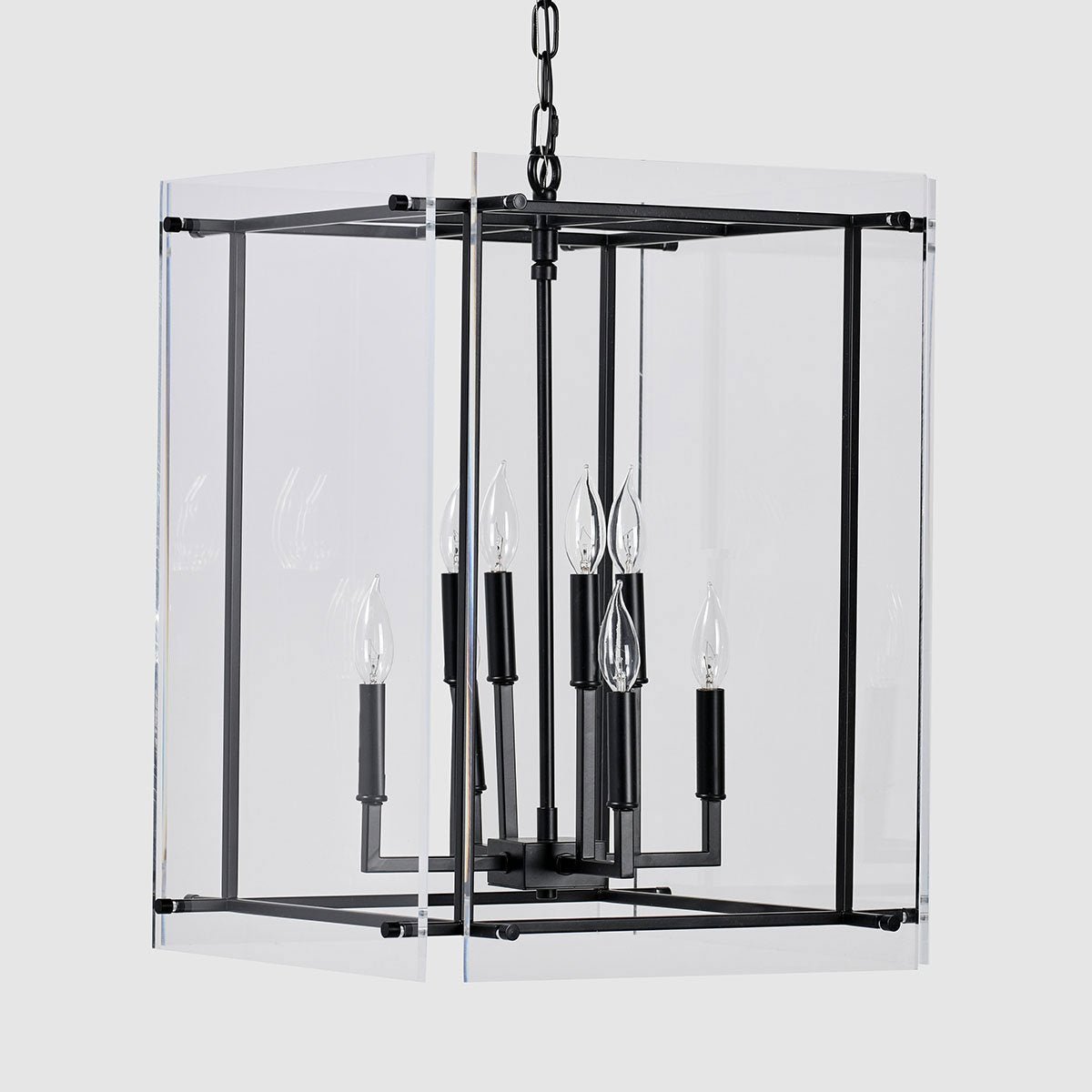 Kiran - Chandelier - Black - Select Living Furniture - Chandeliers - Classic Home - 56004183 - Kiran - Chandelier - Black -
