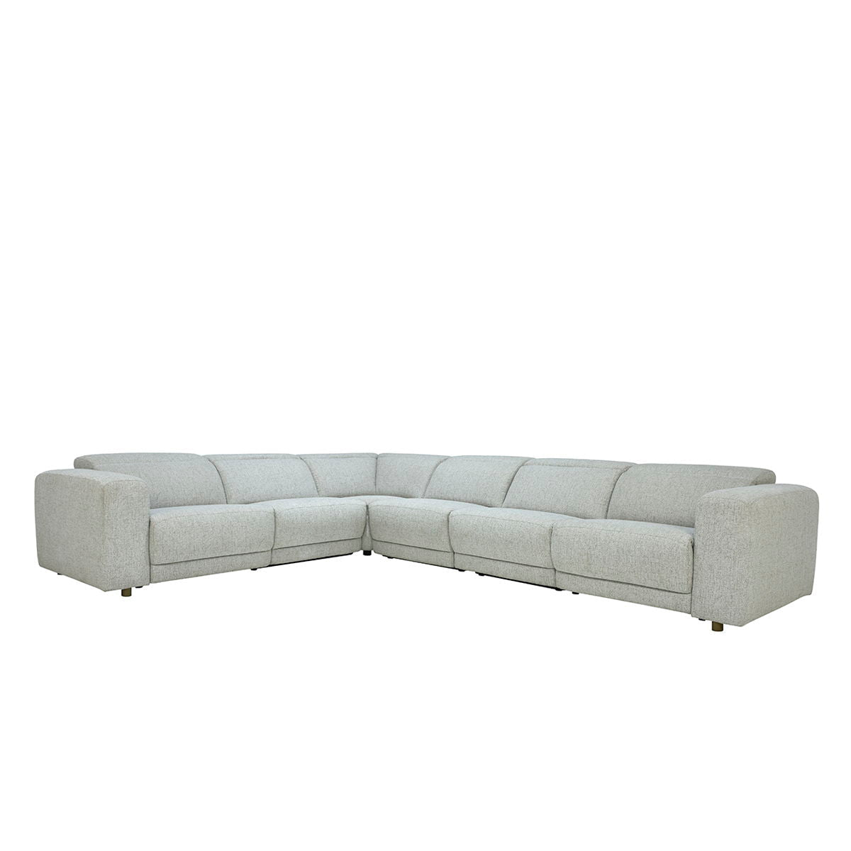 Knoxville - Power Recliner Sectional - Select Living Furniture - Reclining Sectionals - Classic Home - 2186SC11 - Gray -6 Pc. Sectional - Knoxville - Power Recliner Sectional -