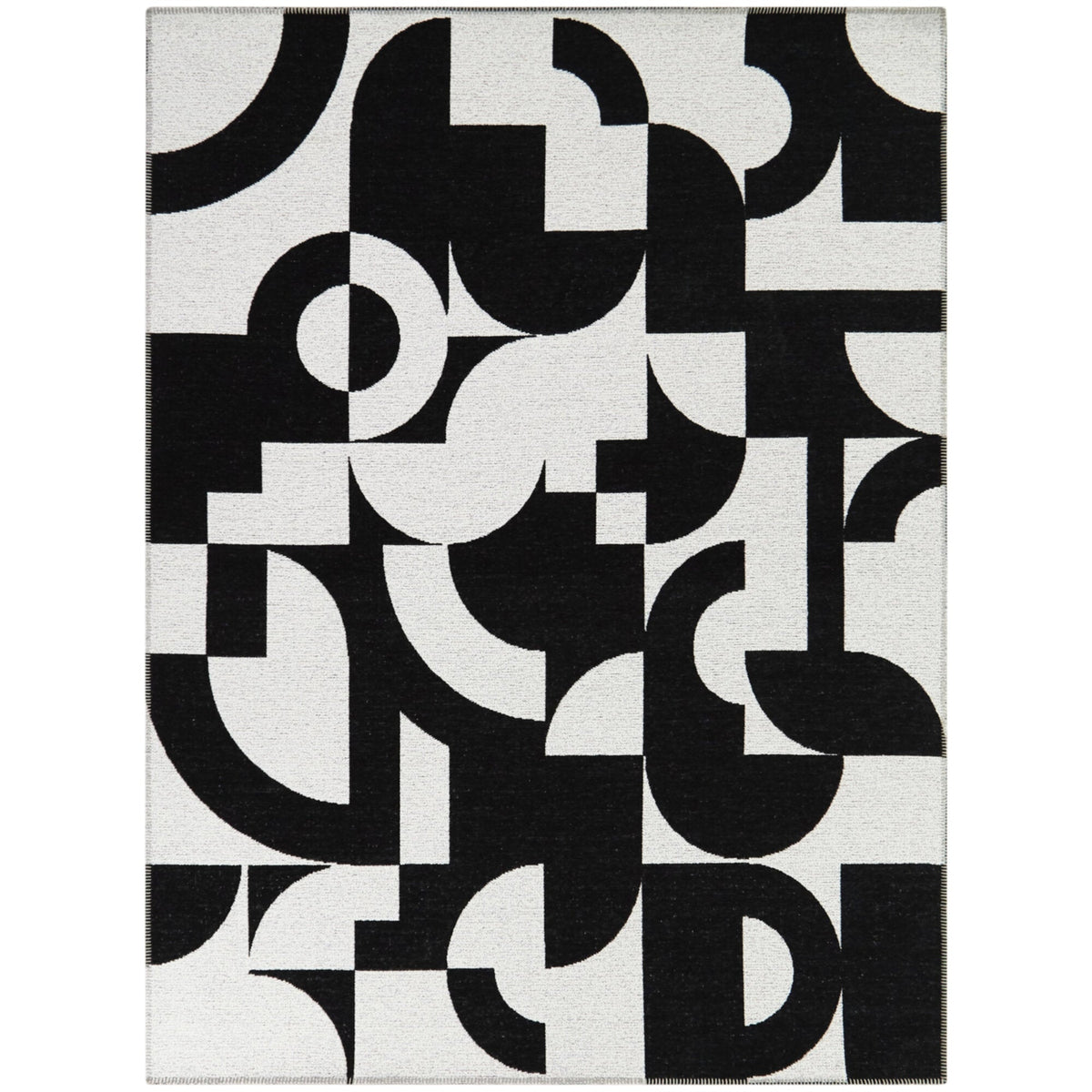 Laetitia - Abstract Modern Rug - Select Living Furniture - Rugs - Balta Rugs -  - 5' 3" x 7' -Charcoal C1535-360 - Laetitia - Abstract Modern Rug -
