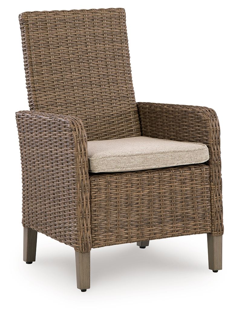 Laguna Heights - Arm Chair With Cushion (Set of 2) - Beige - Select Living Furniture - Chair Sets - Signature Design by Ashley® - PCP790-601A - Laguna Heights - Arm Chair With Cushion (Set of 2) - Beige -