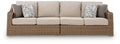 Laguna Heights - RAF/LAF Loveseat With Cushion (Set of 2) - Beige - Select Living Furniture - Chairs - Signature Design by Ashley® - PCP790-854 - Laguna Heights - RAF/LAF Loveseat With Cushion (Set of 2) - Beige -