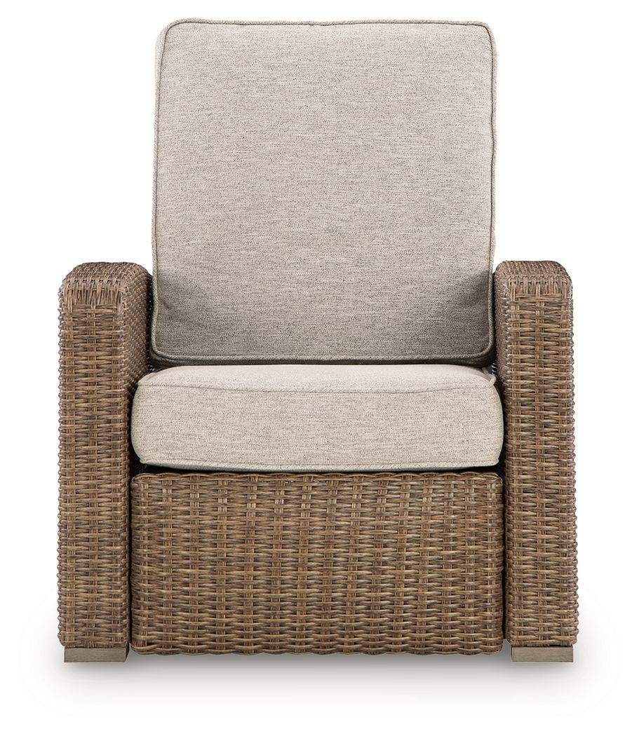 Laguna Heights - Recliner - Beige - Select Living Furniture - Arm Chairs - Signature Design by Ashley® - PCP790-825 - Laguna Heights - Recliner - Beige -