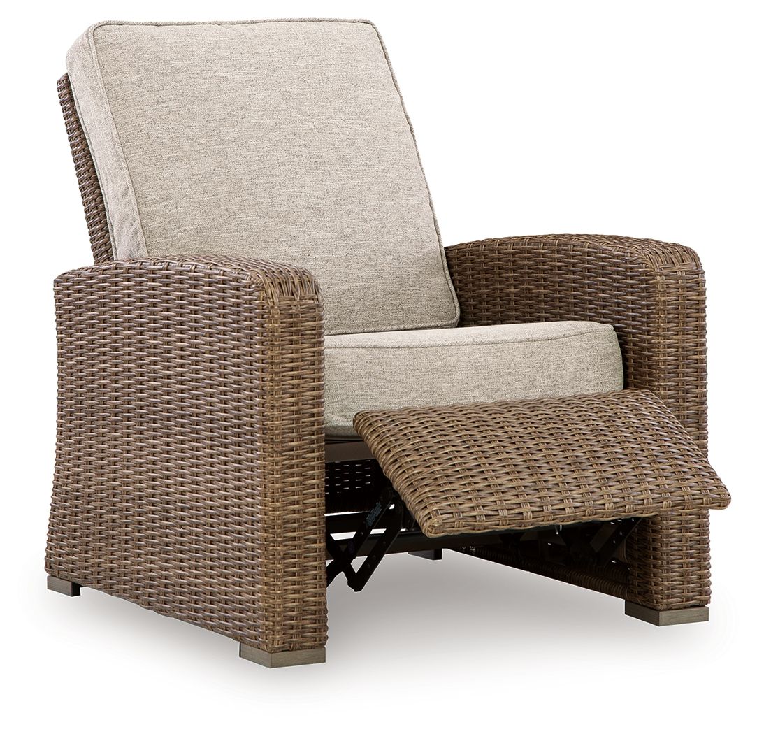 Laguna Heights - Recliner - Beige - Select Living Furniture - Arm Chairs - Signature Design by Ashley® - PCP790-825 - Laguna Heights - Recliner - Beige -