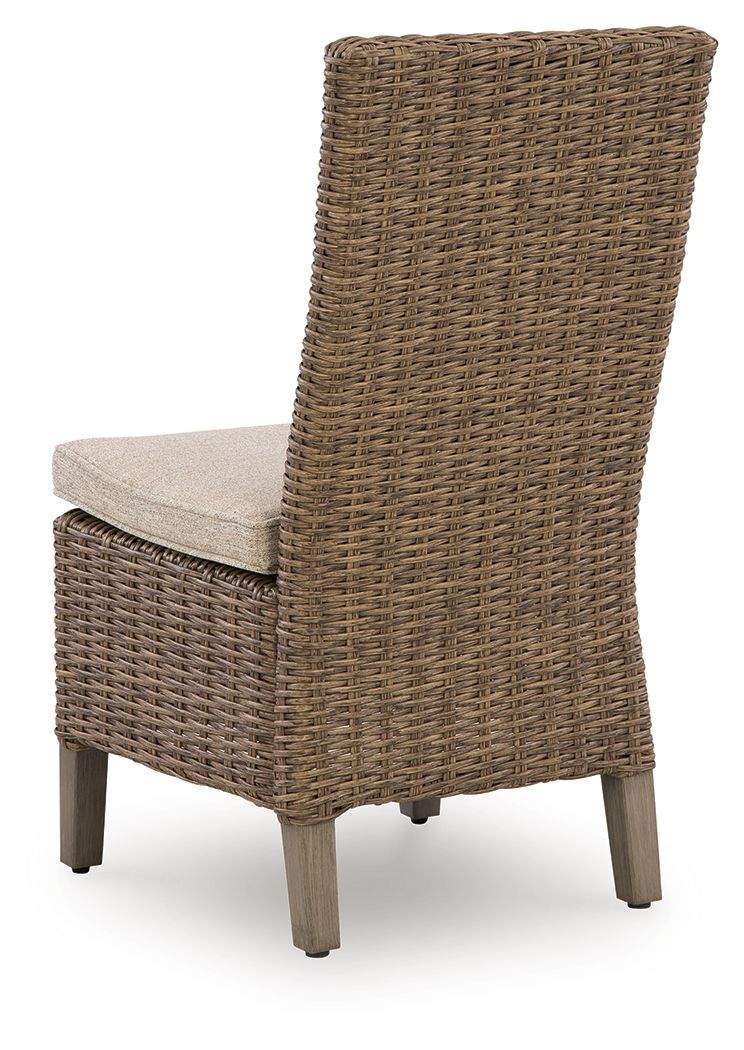 Laguna Heights - Side Chair With Cushion (Set of 2) - Beige - Select Living Furniture - Chair Sets - Signature Design by Ashley® - PCP790-601 - Laguna Heights - Side Chair With Cushion (Set of 2) - Beige -