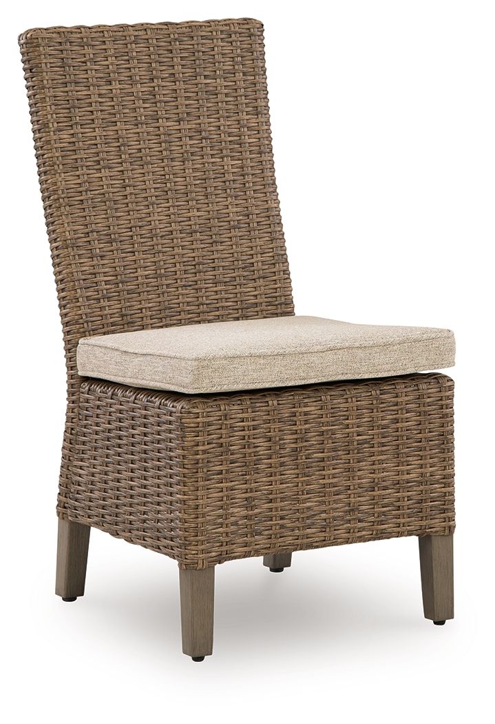 Laguna Heights - Side Chair With Cushion (Set of 2) - Beige - Select Living Furniture - Chair Sets - Signature Design by Ashley® - PCP790-601 - Laguna Heights - Side Chair With Cushion (Set of 2) - Beige -