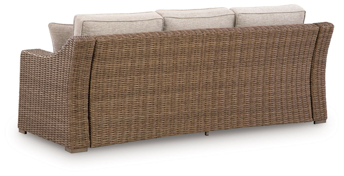 Laguna Heights - Sofa With Cushion - Beige - Select Living Furniture - Sofas - Signature Design by Ashley® - PCP790-838 - Laguna Heights - Sofa With Cushion - Beige -