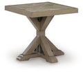 Laguna Heights - Square End Table - Beige - Select Living Furniture - End Tables - Signature Design by Ashley® - PCP790-702 - Laguna Heights - Square End Table - Beige -