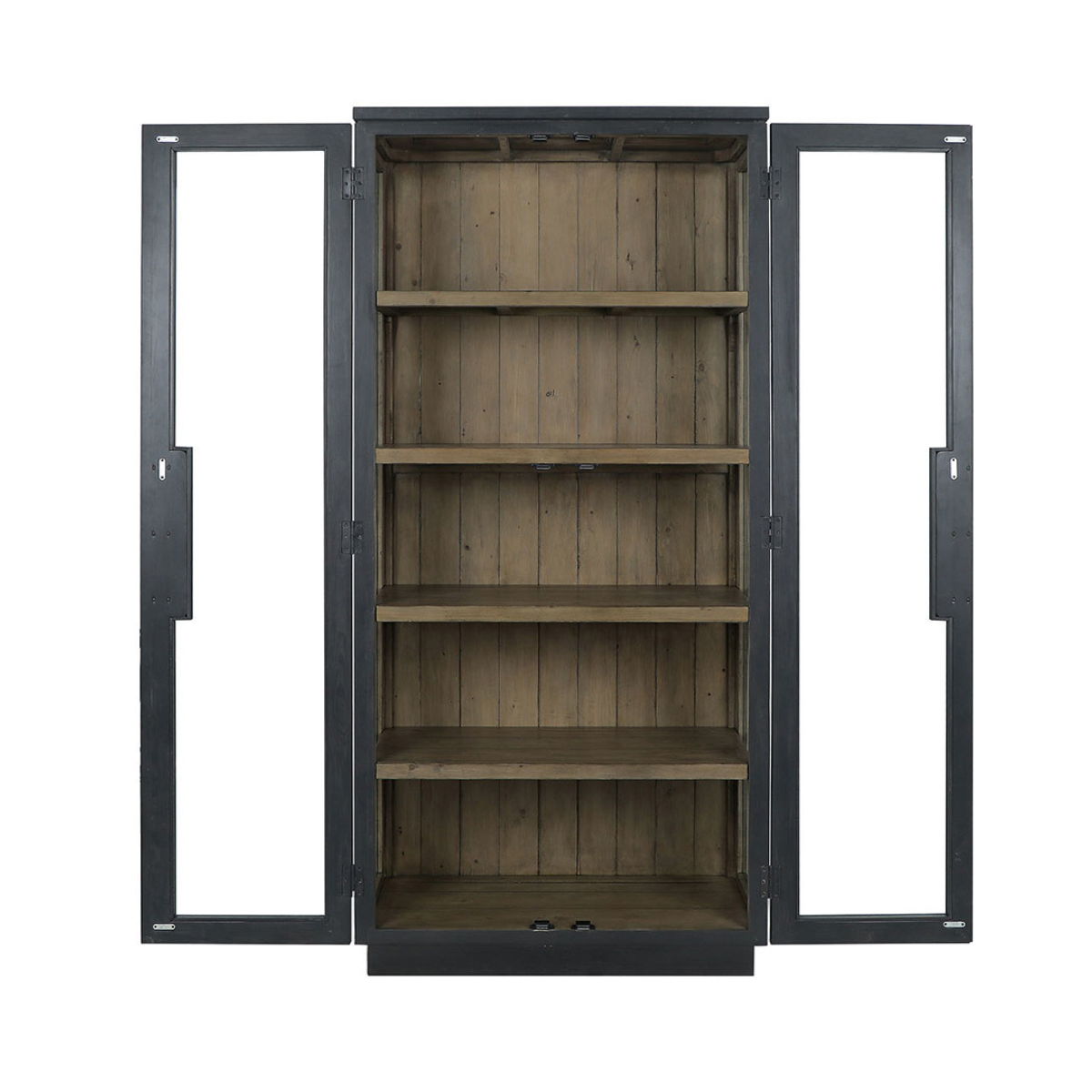Larson - Tall Cabinet - Select Living Furniture - Curio Cabinets - Classic Home - 52004079 - Black - Larson - Tall Cabinet -