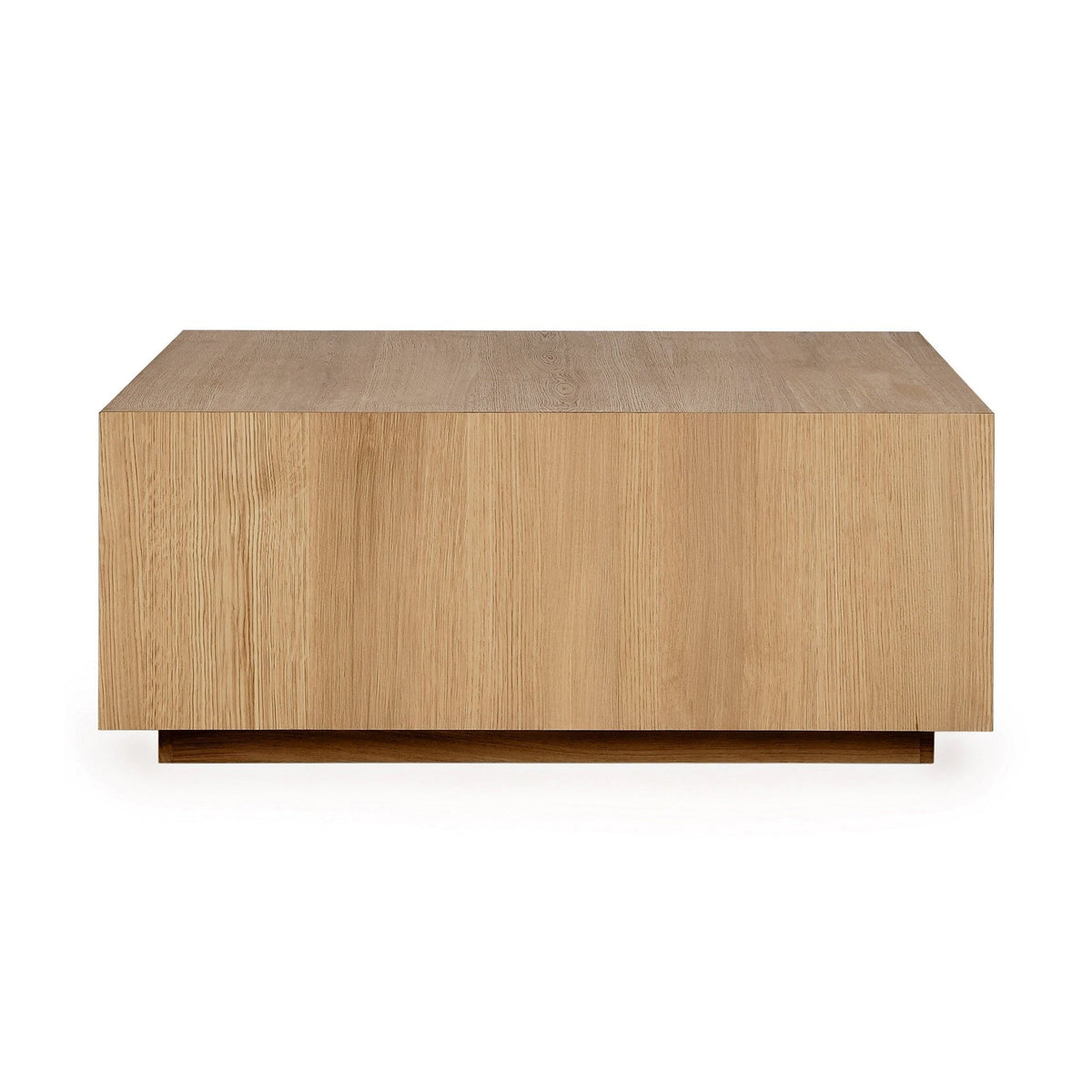 Layne - Square Coffee Table With Casters - Select Living Furniture - Coffee Tables - Classic Home - 51031407 - White Wash - Layne - Square Coffee Table With Casters -