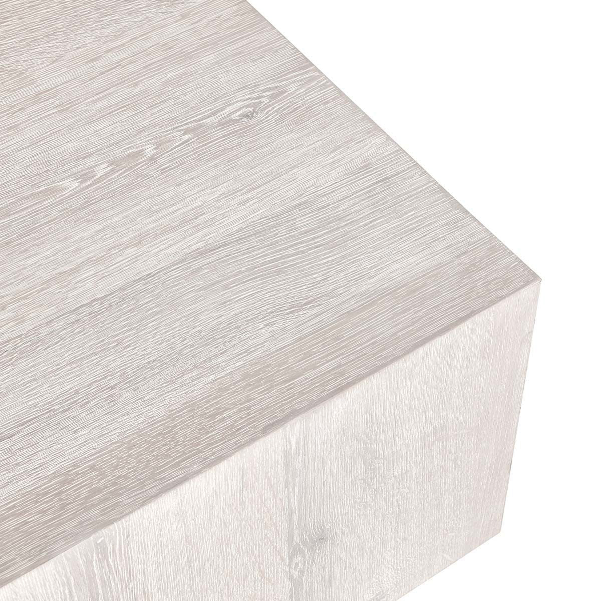 Layne - Square Coffee Table With Casters - Select Living Furniture - Coffee Tables - Classic Home - 51031407 - White Wash - Layne - Square Coffee Table With Casters -