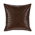 Leather Seston - 20" x 20" Pillow - Brown - Select Living Furniture - Accent Pillows - Villa - V320035 - Leather Seston - 20" x 20" Pillow - Brown -