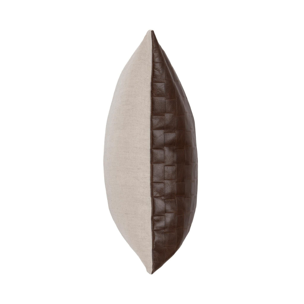 Leather Seston - 20" x 20" Pillow - Brown - Select Living Furniture - Accent Pillows - Villa - V320035 - Leather Seston - 20" x 20" Pillow - Brown -