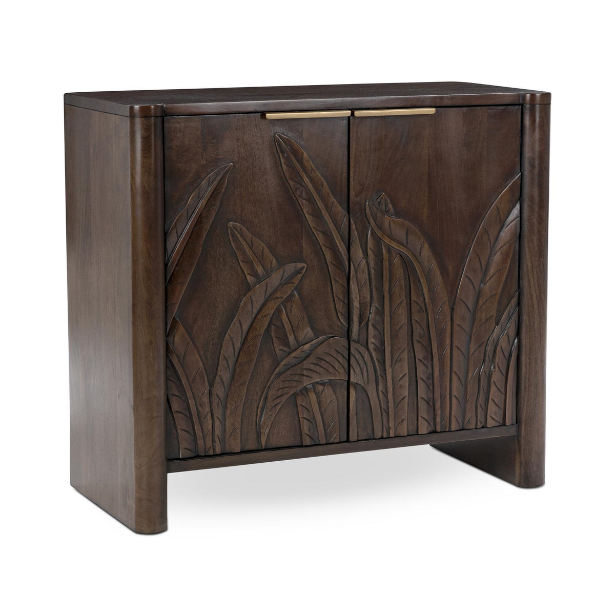 Ledro - 2 Door Cabinet - Select Living Furniture - Accent Cabinets - Classic Home - 52011018 - Dark Brown - Ledro - 2 Door Cabinet -