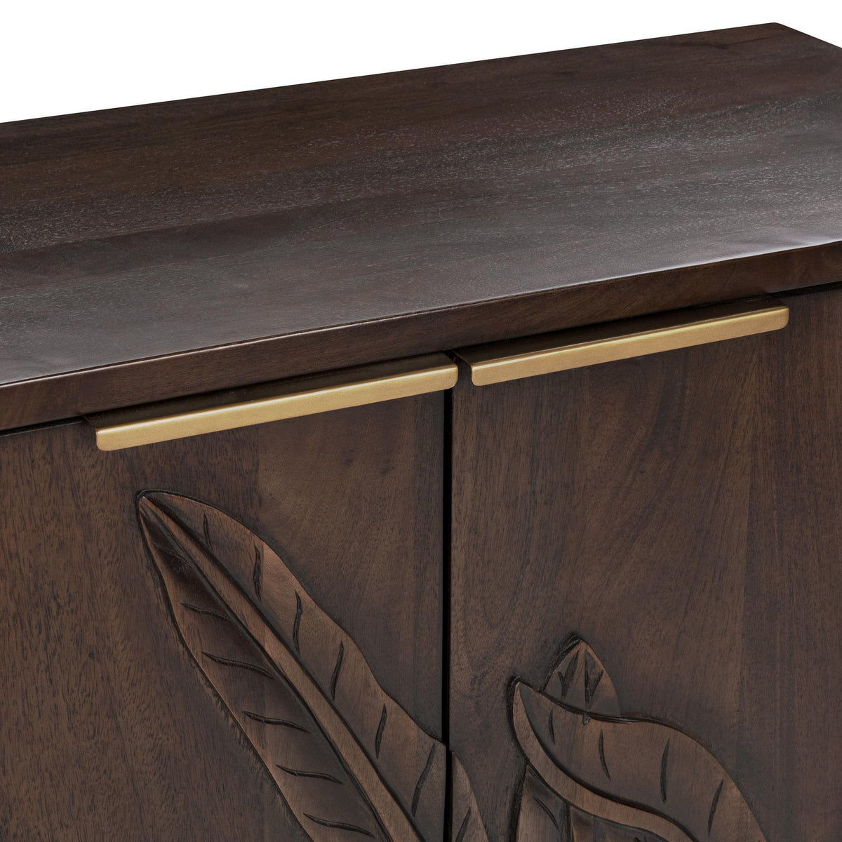 Ledro - 2 Door Cabinet - Select Living Furniture - Accent Cabinets - Classic Home - 52011018 - Dark Brown - Ledro - 2 Door Cabinet -