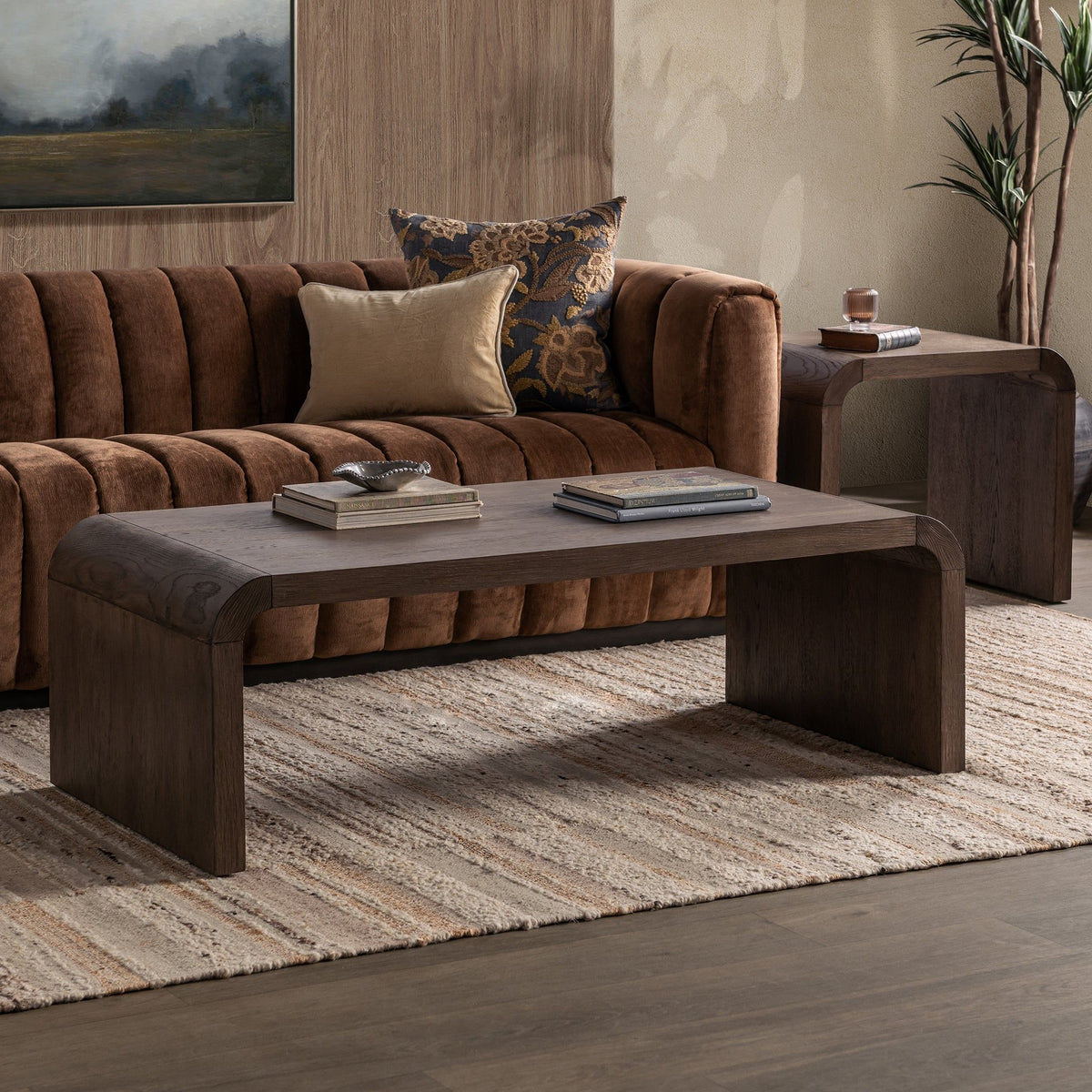 Levine - Table - Select Living Furniture - Coffee Tables - Classic Home - 51012199 - Walnut Ridge -End Tables - Levine - Table -