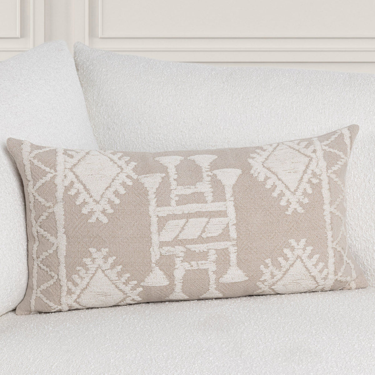 Lineage - Abbey Pillow - Select Living Furniture - Accent Pillows - Villa - V320054 - Beige -26" x 14" - Lineage - Abbey Pillow -
