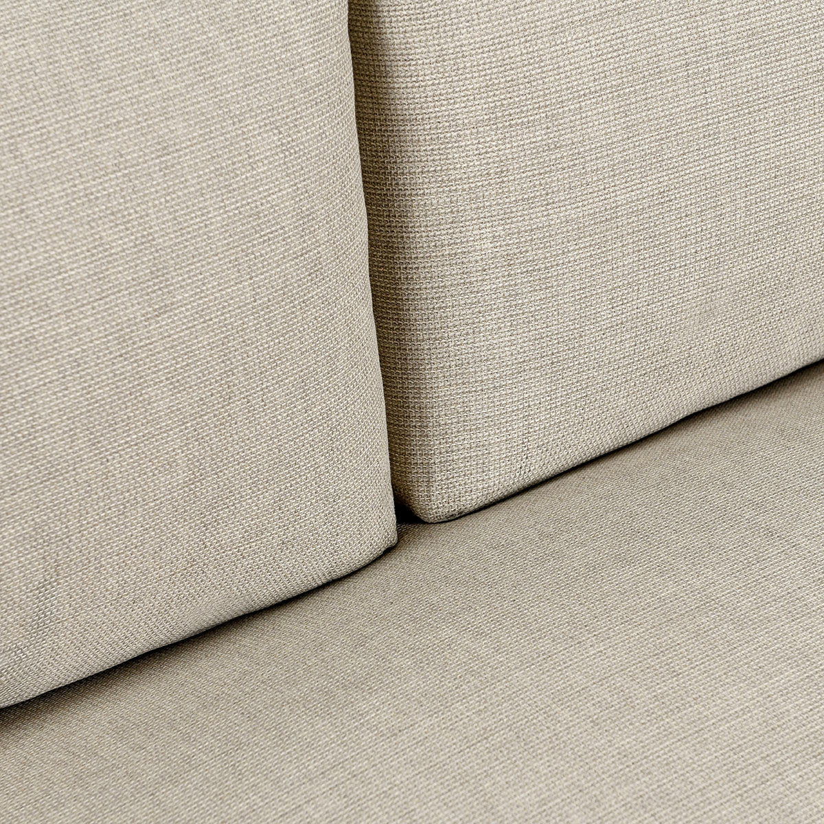 Livia - Teak Outdoor Sofa - Taupe - Select Living Furniture - Sofas - Classic Home - 53051647SF - Livia - Teak Outdoor Sofa - Taupe -