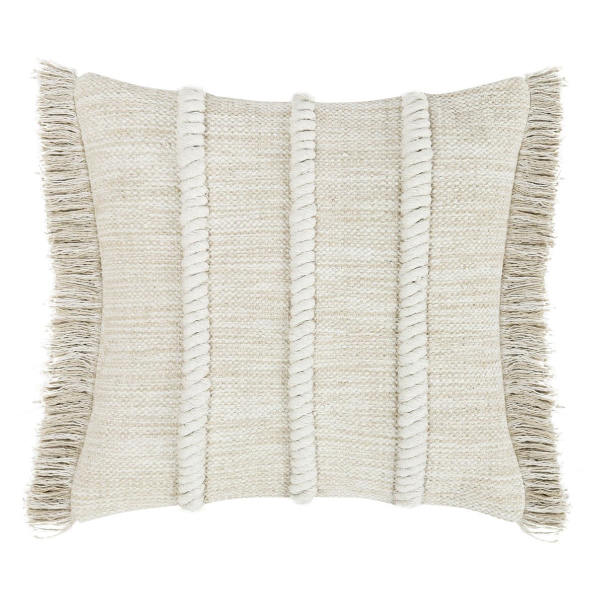 Lucera - 22" x 22" Pillow - Natural - Select Living Furniture - Accent Pillows - Villa - V300003 - Lucera - 22" x 22" Pillow - Natural -