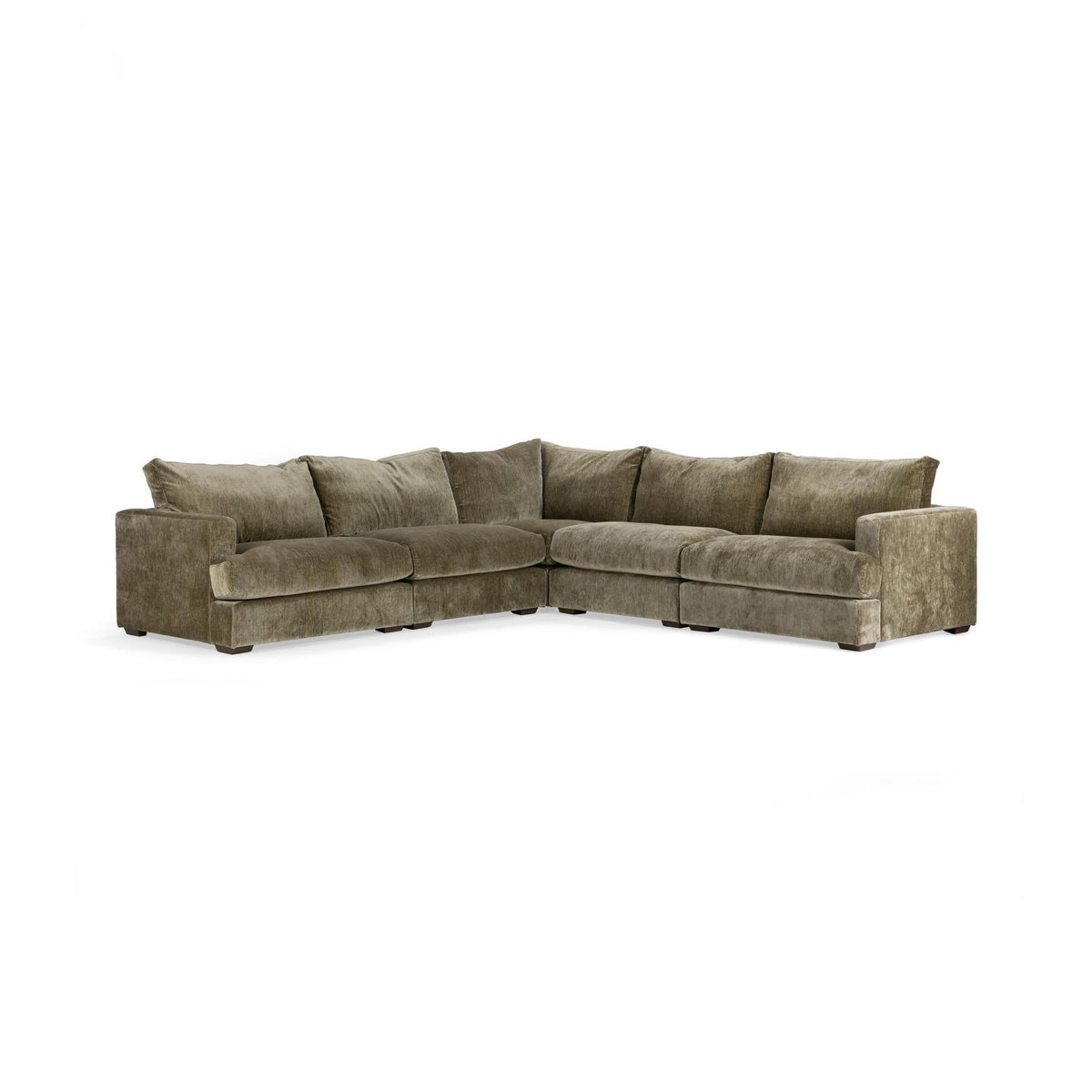 Ludwig - 5 Piece Sectional - Select Living Furniture - Stationary Sectionals - Classic Home - 4110SC52303 - Willow Drift - Ludwig - 5 Piece Sectional - Willow Drift - Select Living Furniture -