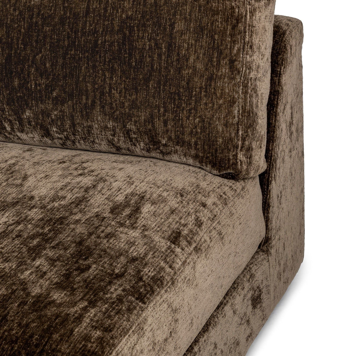 Ludwig - Armless Chair - Mossed Brown - Select Living Furniture - Armless Chairs - Classic Home - 41105322301 - Ludwig - Armless Chair - Mossed Brown -