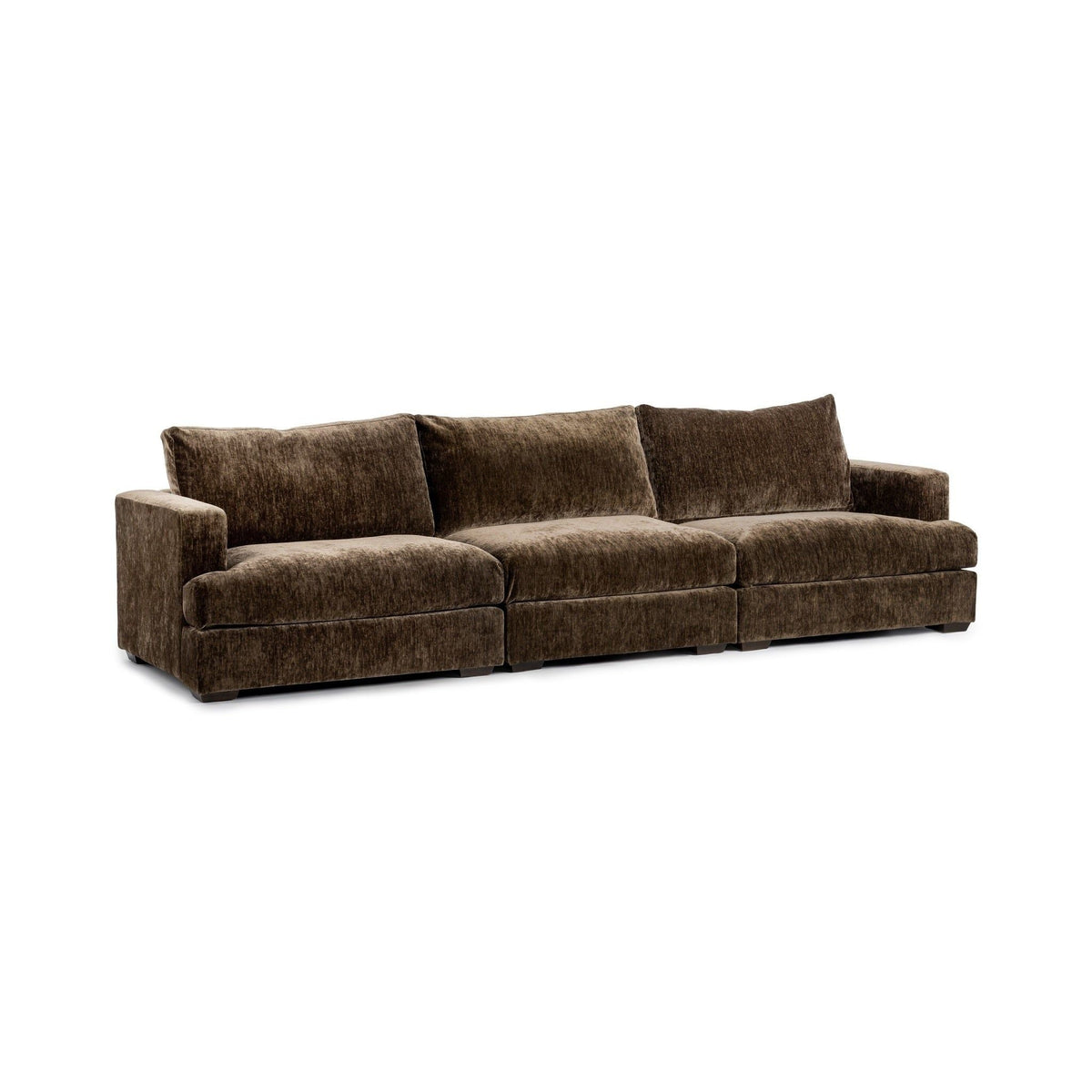 Ludwig - Sofa - Select Living Furniture - Stationary Sofas - Classic Home - 4110SF2301 - Dark Brown -2 Seat - Ludwig - Sofa -
