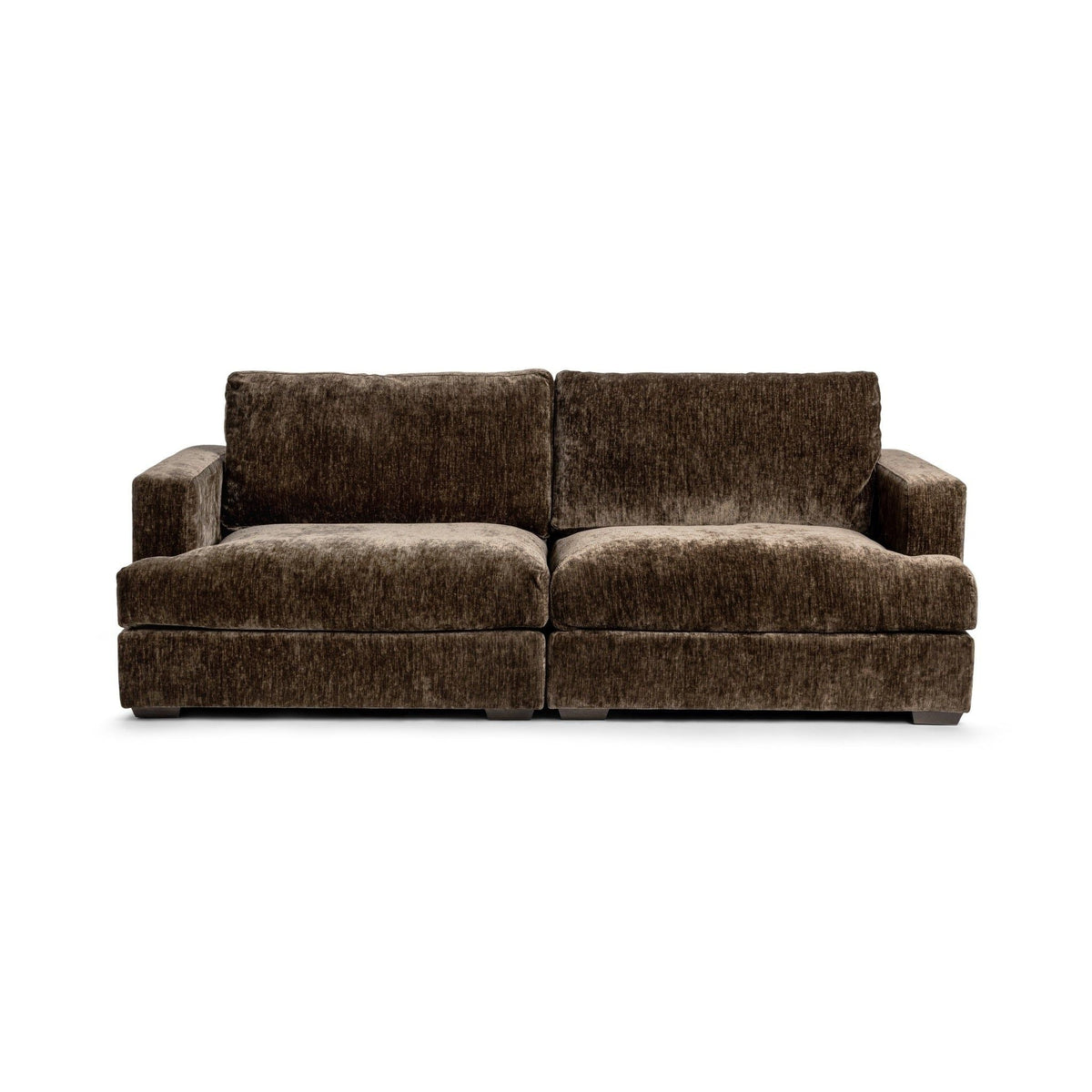 Ludwig - Sofa - Select Living Furniture - Stationary Sofas - Classic Home - 4110SF2301 - Dark Brown -2 Seat - Ludwig - Sofa -