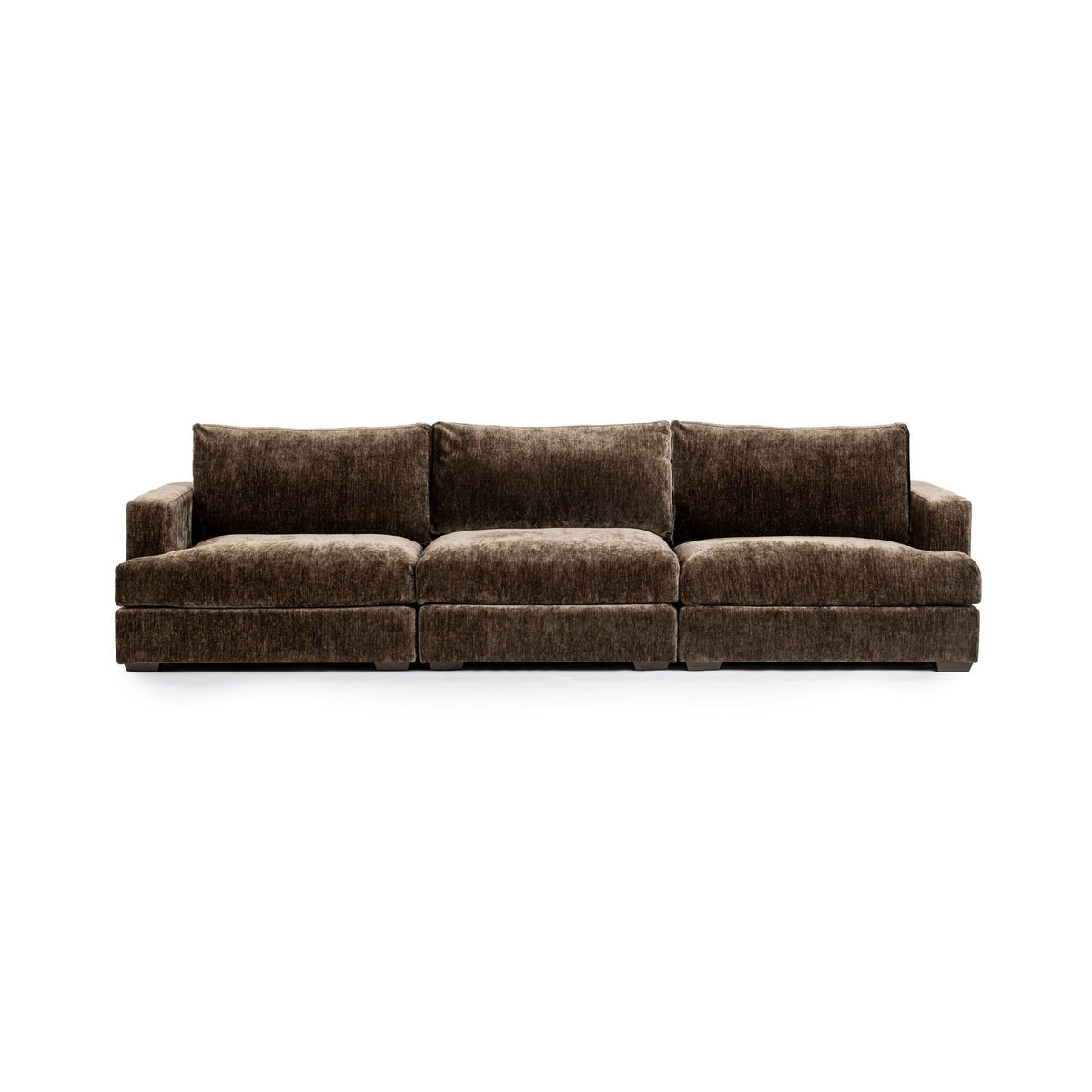 Ludwig - Sofa - Select Living Furniture - Stationary Sofas - Classic Home - 4110SC2301 - Dark Brown -3 Seat - Ludwig - Sofa -