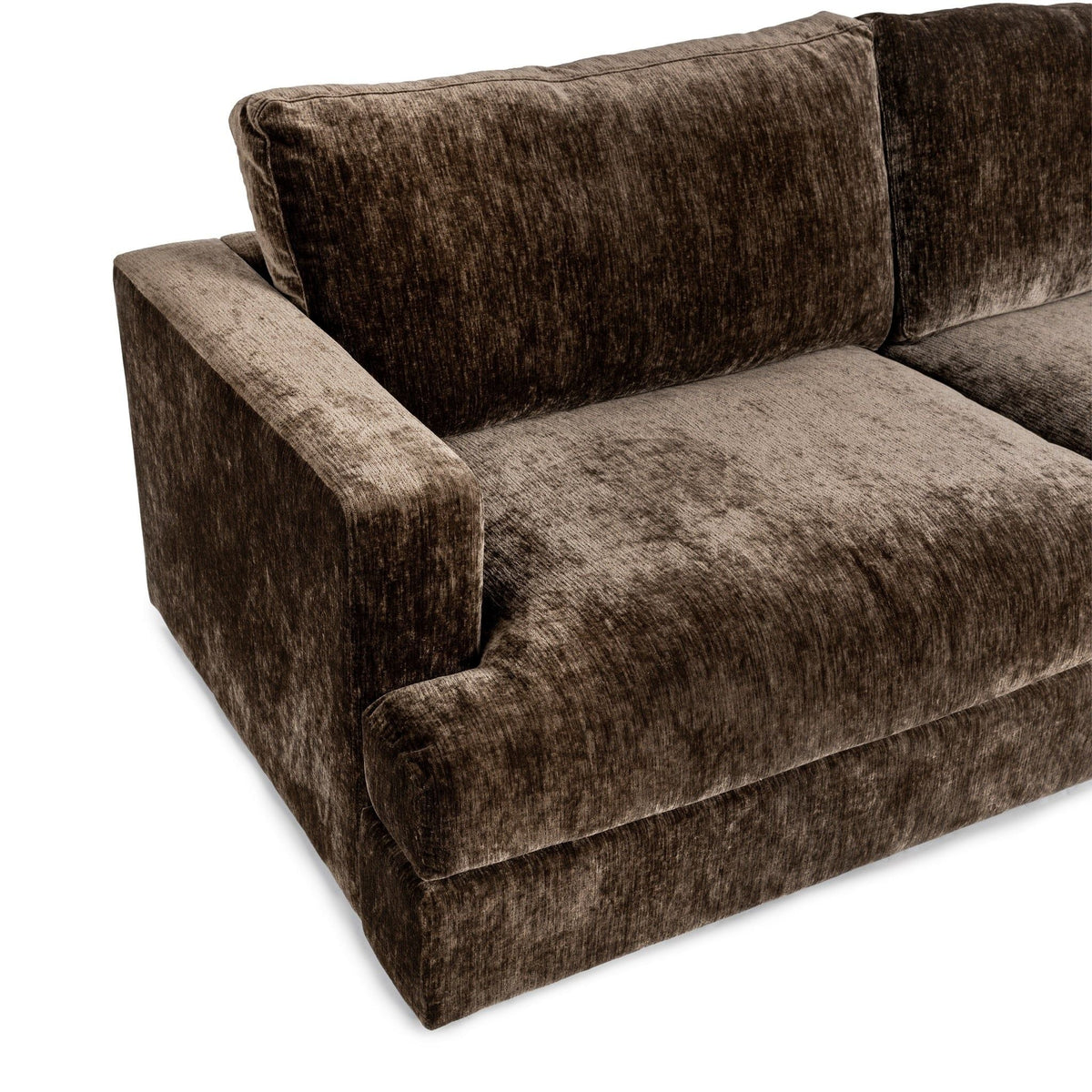 Ludwig - Sofa - Select Living Furniture - Stationary Sofas - Classic Home - 4110SF2301 - Dark Brown -2 Seat - Ludwig - Sofa -