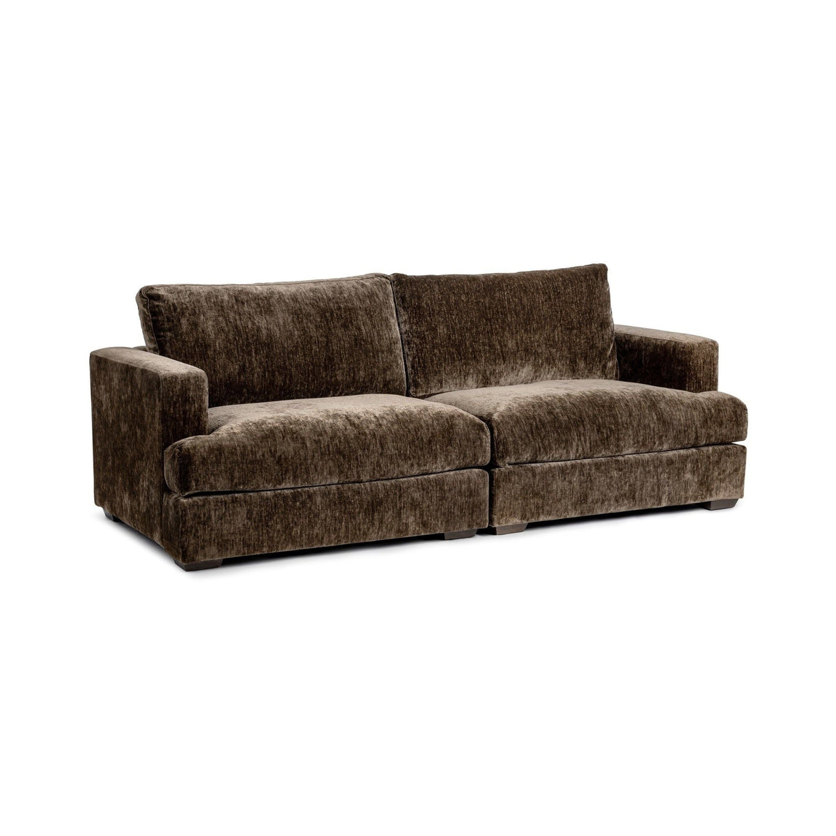 Ludwig - Sofa - Select Living Furniture - Stationary Sofas - Classic Home - 4110SF2301 - Dark Brown -2 Seat - Ludwig - Sofa -