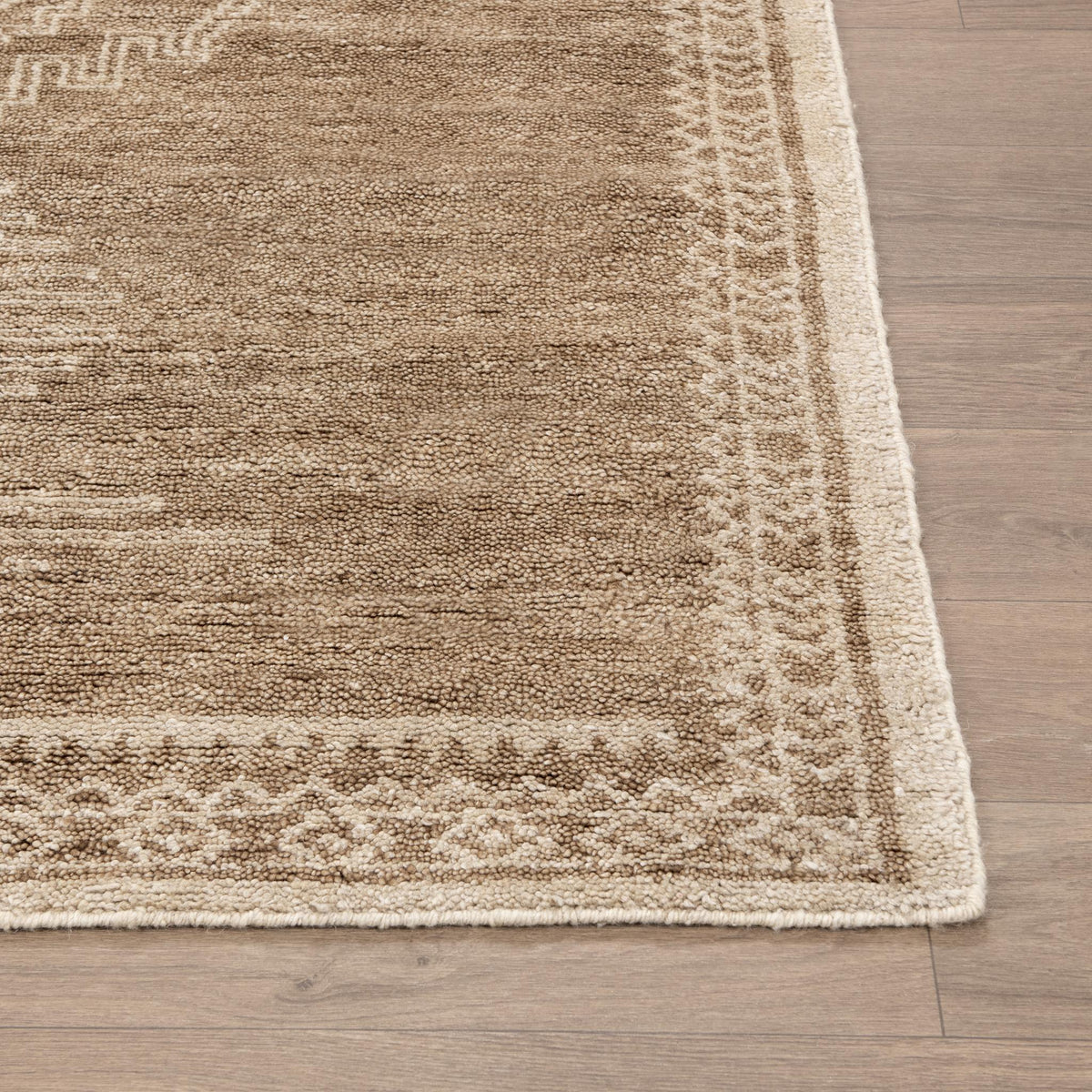 Luxor - Cairo Hand-Knotted Rug - Select Living Furniture - Area Rugs - Classic Home - 30092060 - Desert Brown -2' x 3' - Luxor - Cairo Hand-Knotted Rug -