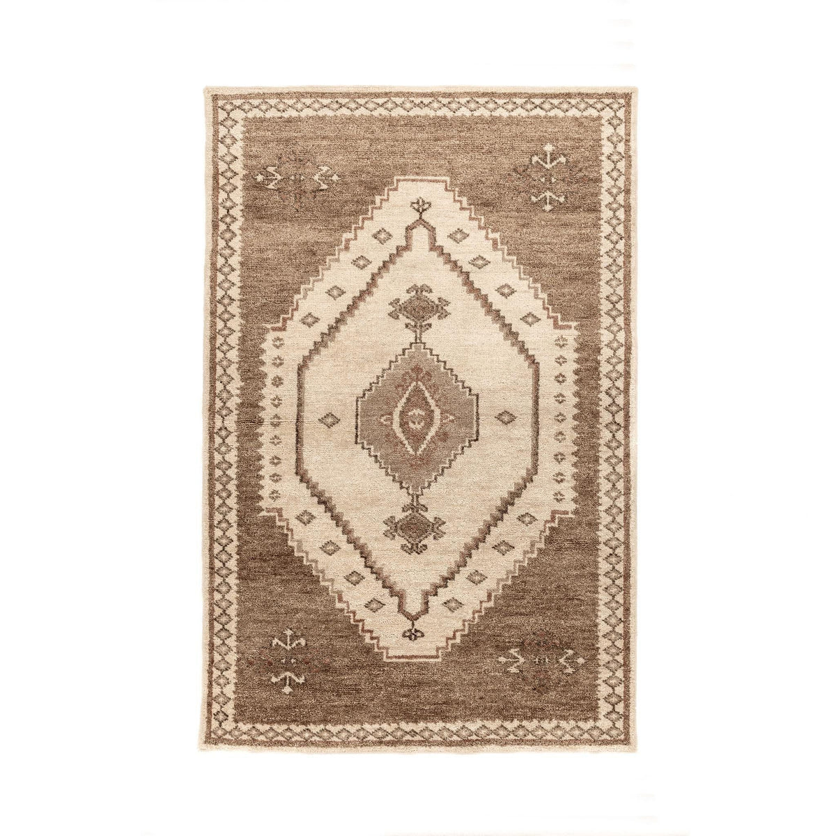 Luxor - Hand-Knotted Rug - Select Living Furniture - Area Rugs - Classic Home - 30092070 - Desert Brown -2' x 3' - Luxor - Hand-Knotted Rug -