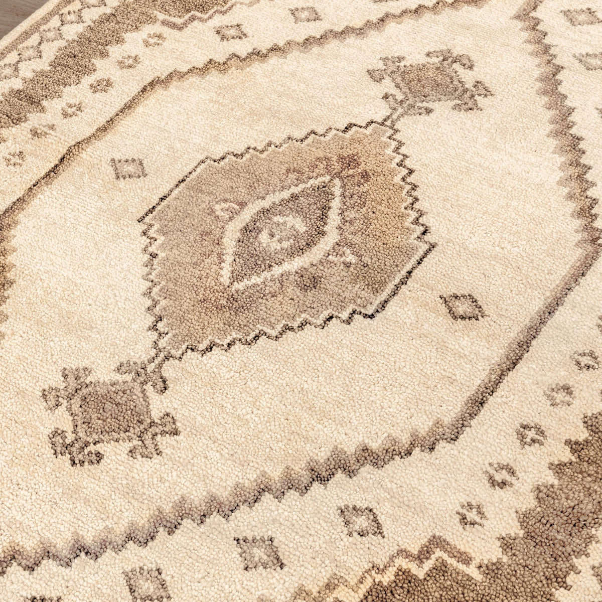 Luxor - Hand-Knotted Rug - Select Living Furniture - Area Rugs - Classic Home - 30092070 - Desert Brown -2' x 3' - Luxor - Hand-Knotted Rug -