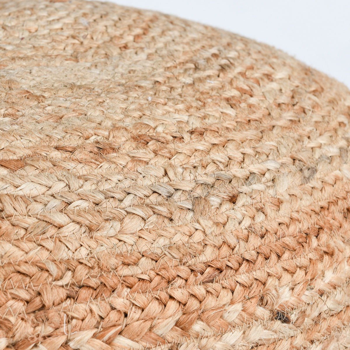 Madeira - Jute Pouf - Natural - Select Living Furniture - Accent Poufs - Villa - VP10019 - Madeira - Jute Pouf - Natural -