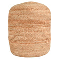 Madeira - Jute Pouf - Natural - Select Living Furniture - Accent Poufs - Villa - VP10019 - Madeira - Jute Pouf - Natural -
