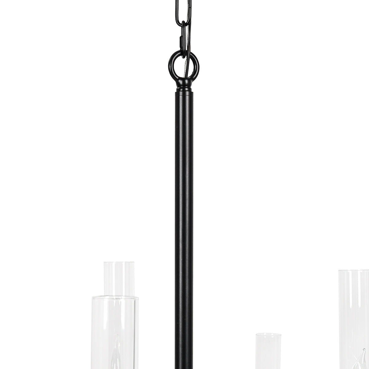 Madeline - Chandelier - Matte Black - Select Living Furniture - Chandeliers - Classic Home - 56004170 - Madeline - Chandelier - Matte Black -