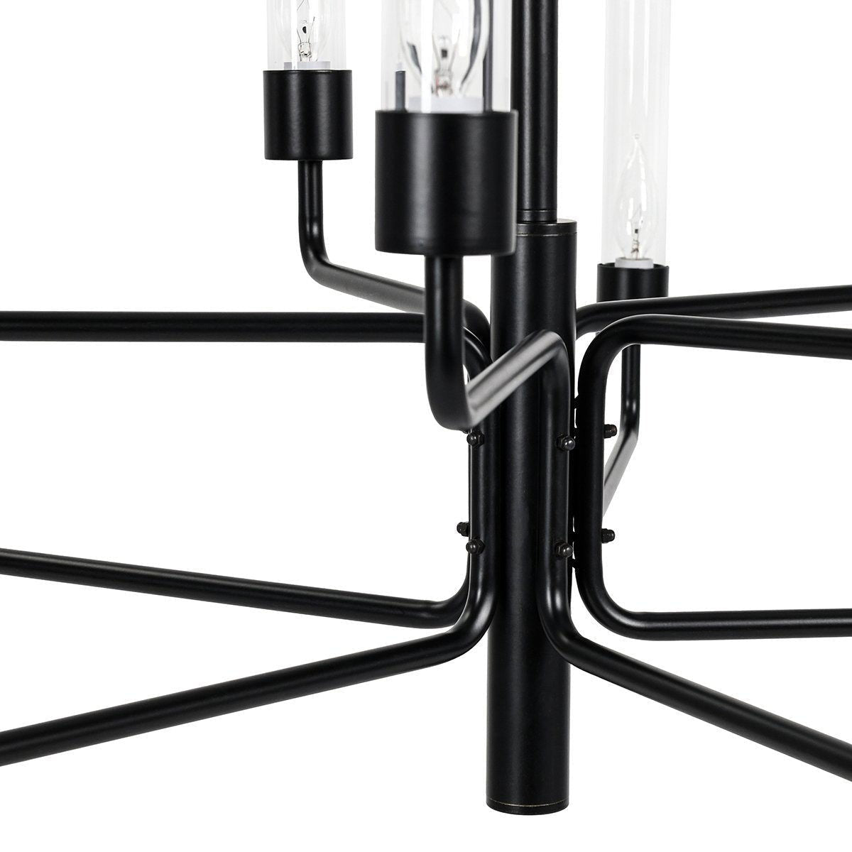 Madeline - Chandelier - Matte Black - Select Living Furniture - Chandeliers - Classic Home - 56004170 - Madeline - Chandelier - Matte Black -