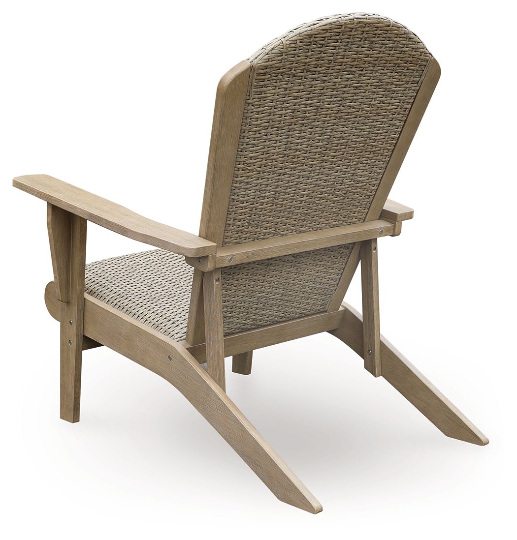 Marina Sun - Adirondack Chair - Beige - Select Living Furniture - Arm Chairs - Signature Design by Ashley® - PCP204-898 - Marina Sun - Adirondack Chair - Beige -