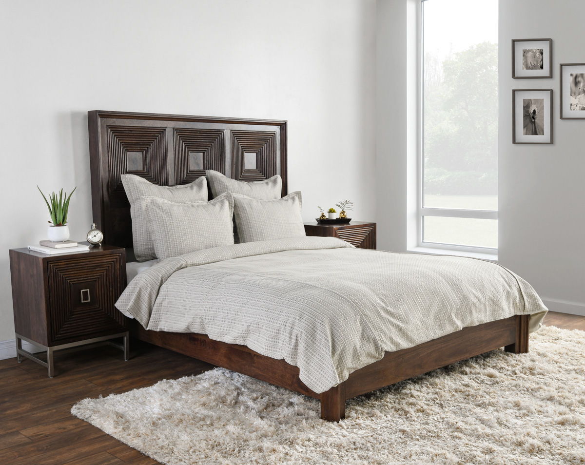 Mason - Duvet - Select Living Furniture - Duvet Covers & Shams - Villa - V211088 - Taupe -King - Mason - Duvet -